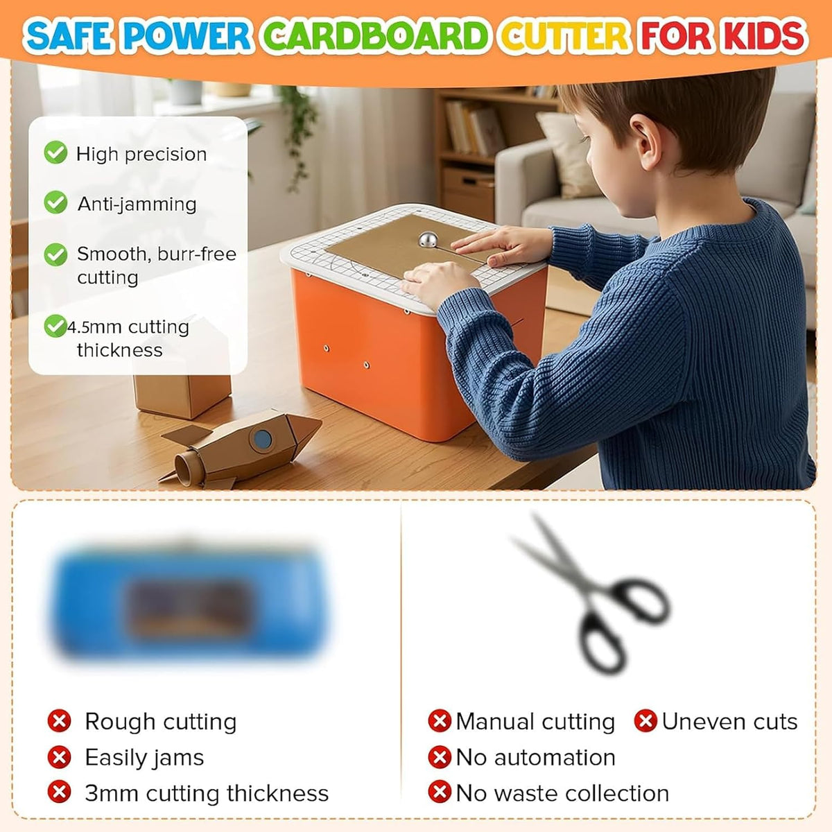 Safe Kids Cardboard Cutting Tool